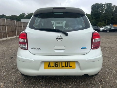 Nissan Micra 2012 61 1.2 White #4