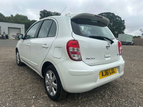 Nissan Micra 2012 61 1.2 White #3