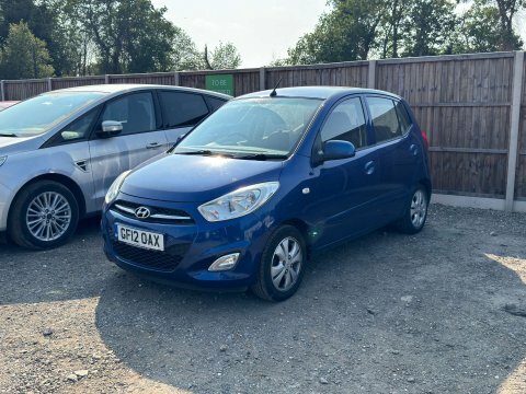 Hyundai I10 2012 12 1.2 Blue #2
