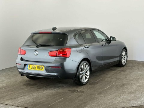 BMW 1 Series 2017 66 1.5 AJ66RHK Grey #4