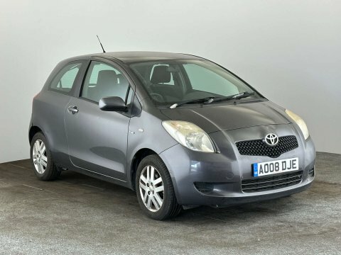 Toyota Yaris 2008 08 1.4 Grey