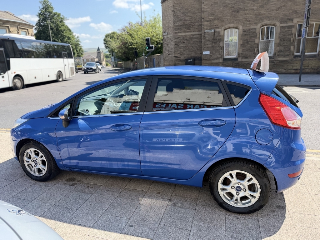 Ford Fiesta 1.6 Titanium Econetic Tdci Blue #6
