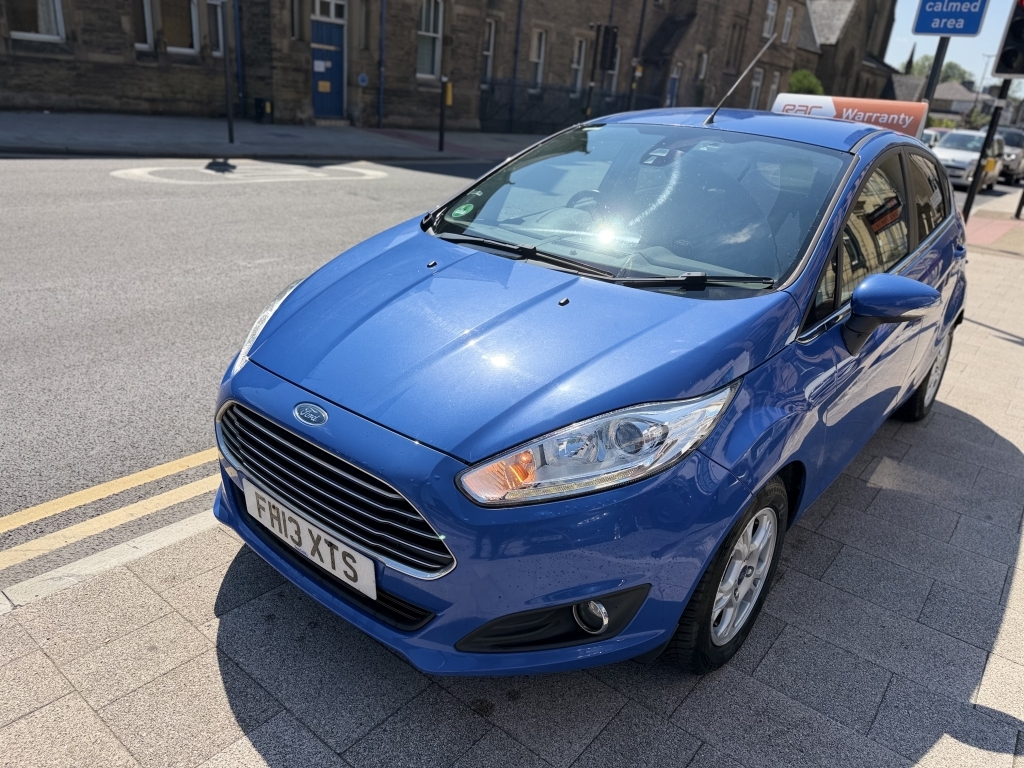 Ford Fiesta 1.6 Titanium Econetic Tdci Blue #3