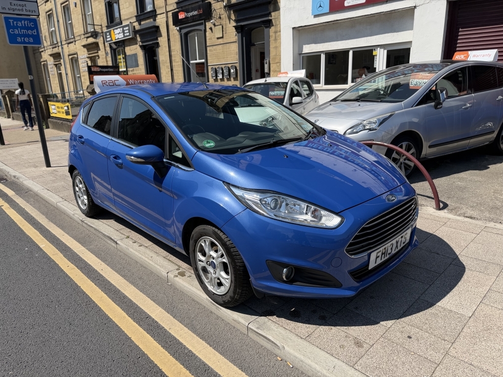 Ford Fiesta 1.6 Titanium Econetic Tdci Blue #2