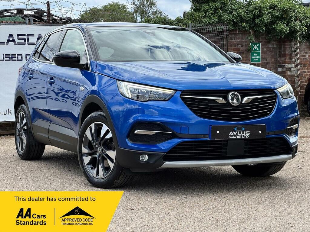 Vauxhall Grandland X 1.2 Turbo Sri Nav Euro 6 Ss Blue