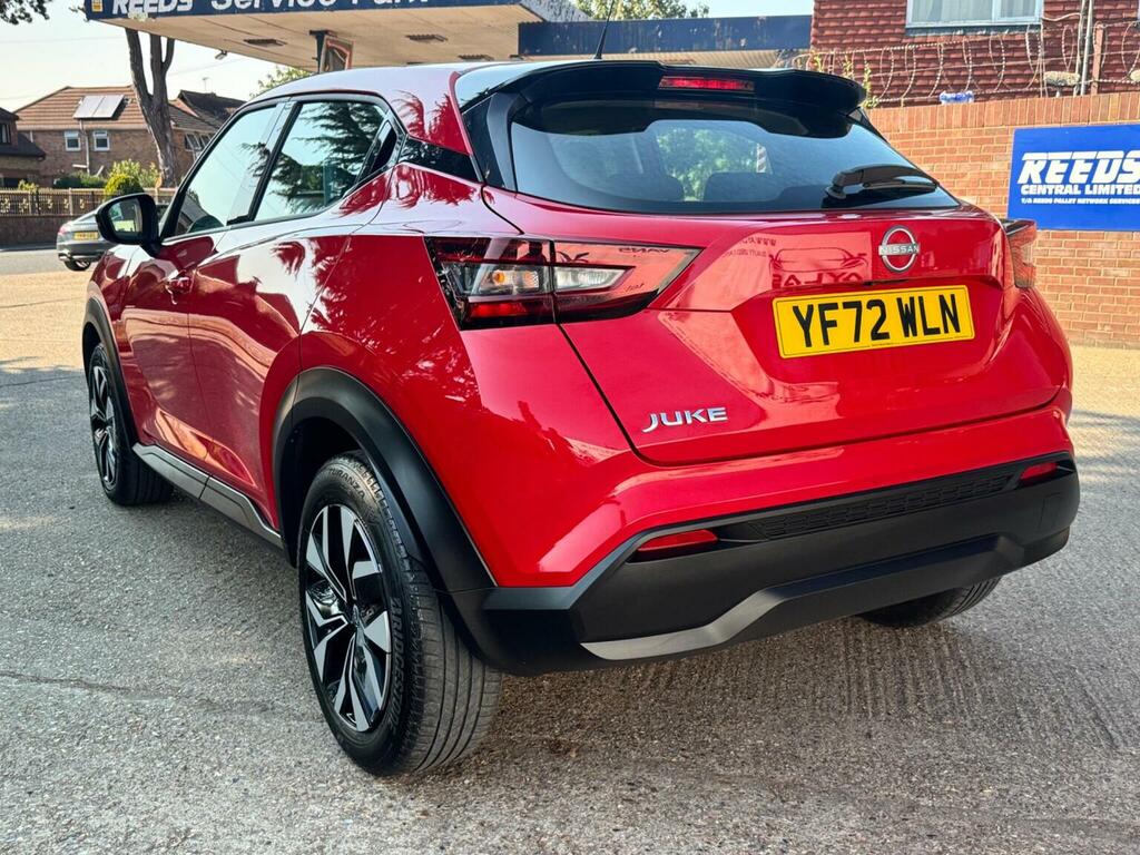 Nissan Juke Suv 1.0 Dig-t Acenta Dct Euro 6 Ss 20 YF72WLN Red #4