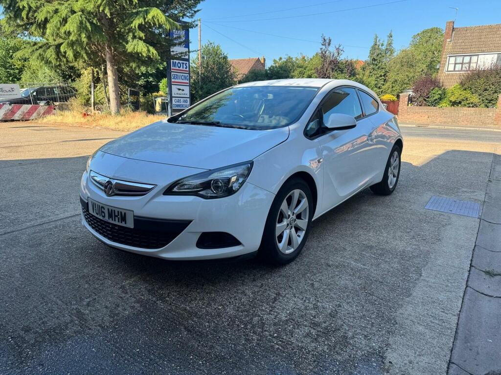 Vauxhall Astra GTC 1.4I Turbo Sport Euro 6 Ss White