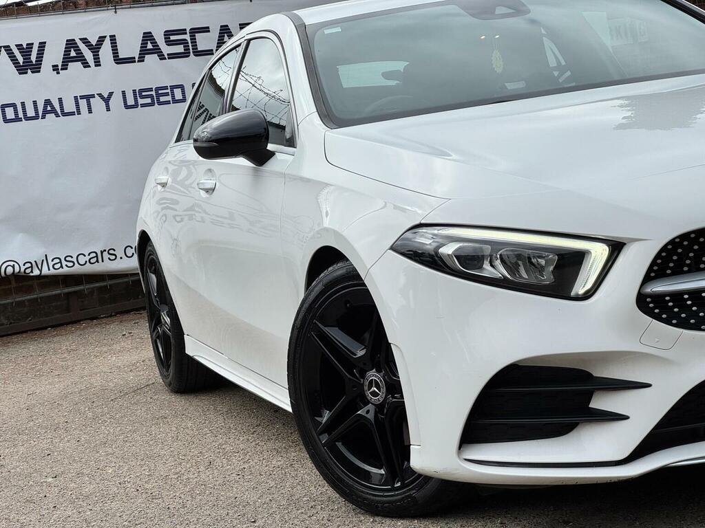 Mercedes-Benz A Class Hatchback 1.3 A200 Amg Line 7G-dct Euro 6 Ss GU68XUV White #5