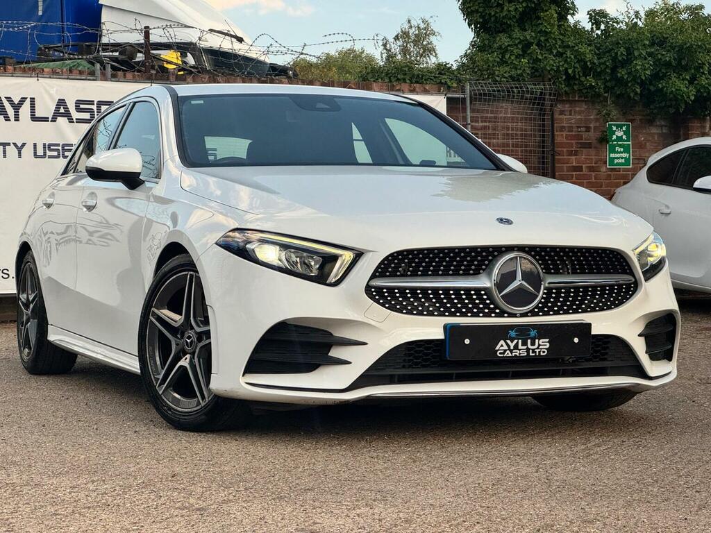 Mercedes-Benz A Class Hatchback 1.3 A200 Amg Line 7G-dct Euro 6 Ss White
