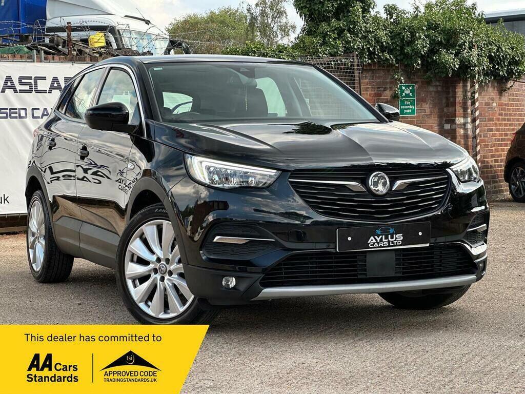 Vauxhall Grandland X Suv 1.2 Turbo Elite Nav Euro 6 Ss 202 EX69OFT Black