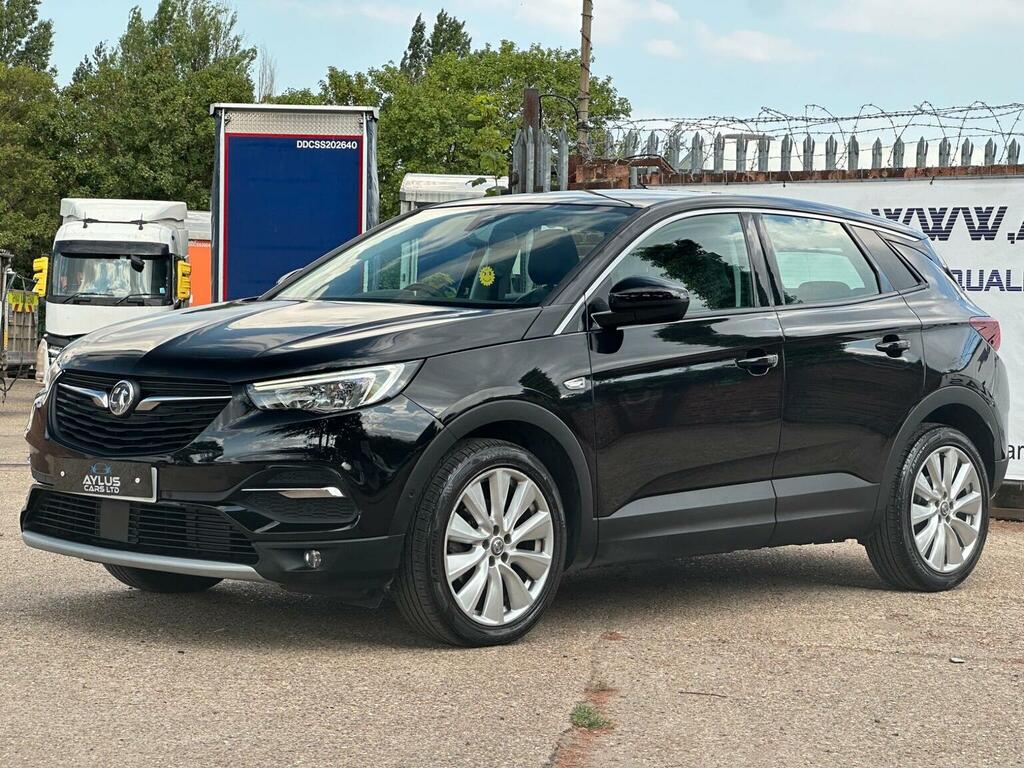 Vauxhall Grandland X Suv 1.2 Turbo Elite Nav Euro 6 Ss 202 EX69OFT Black #4