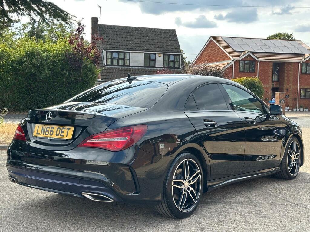 Mercedes-Benz CLA Class Saloon 1.6 Cla180 Amg Line Coupe 7G-dct Euro 6 S Black #4