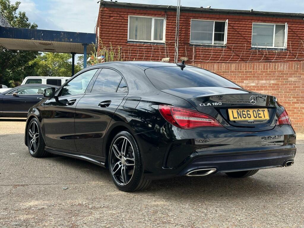 Mercedes-Benz CLA Class Saloon 1.6 Cla180 Amg Line Coupe 7G-dct Euro 6 S Black #5