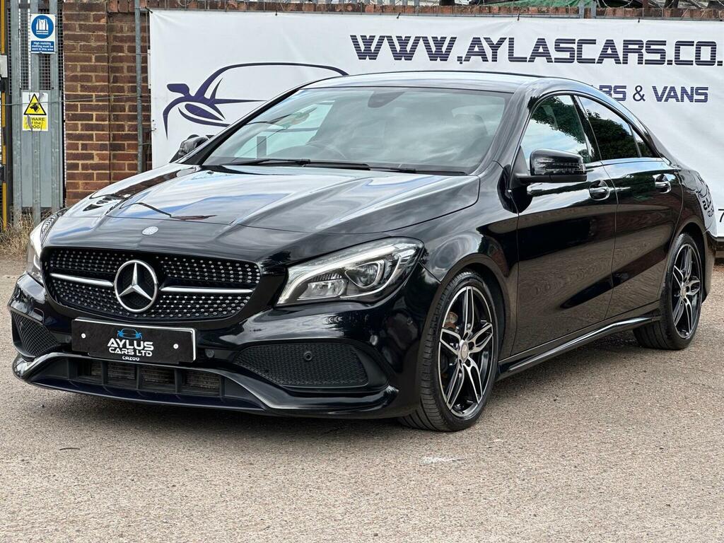 Mercedes-Benz CLA Class Saloon 1.6 Cla180 Amg Line Coupe 7G-dct Euro 6 S Black #3