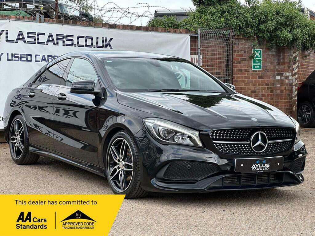 Mercedes-Benz CLA Class Saloon 1.6 Cla180 Amg Line Coupe 7G-dct Euro 6 S Black