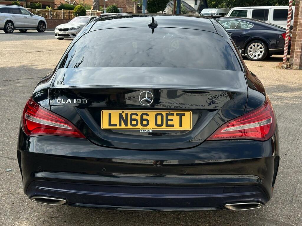 Mercedes-Benz CLA Class Saloon 1.6 Cla180 Amg Line Coupe 7G-dct Euro 6 S Black #6