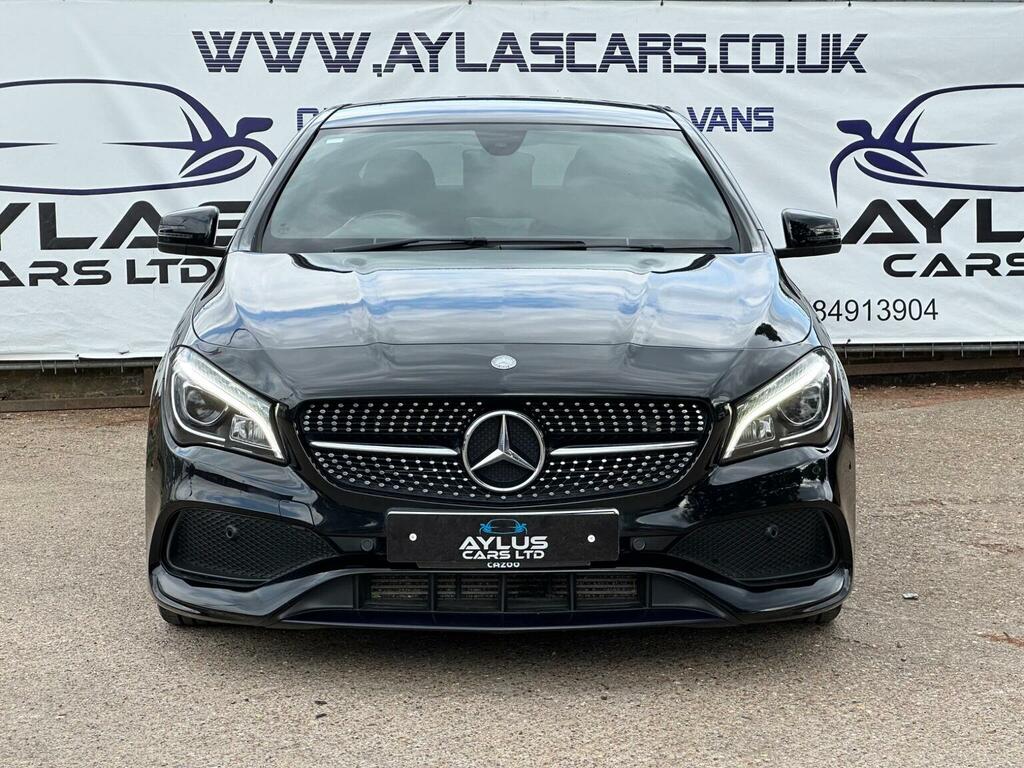 Mercedes-Benz CLA Class Saloon 1.6 Cla180 Amg Line Coupe 7G-dct Euro 6 S Black #2
