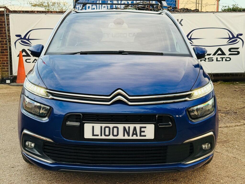 Citroen Grand C4 Picasso Mpv 1.6 Bluehdi Flair Eat6 Euro 6 Ss 2018 Blue #3