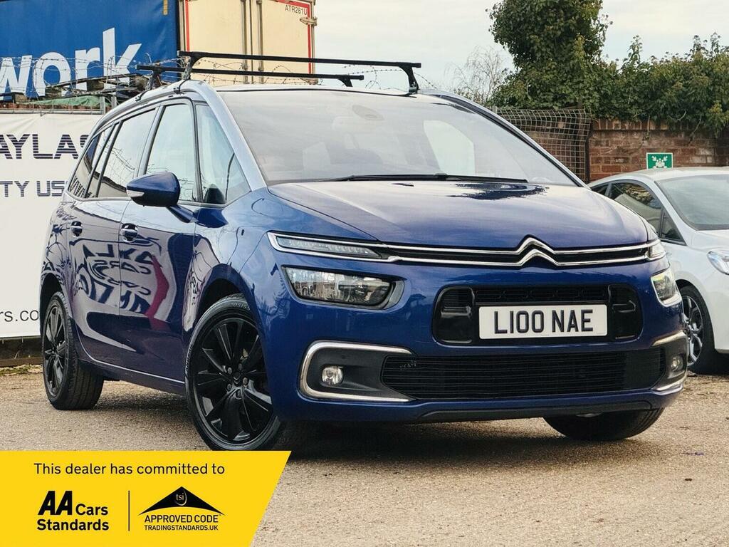 Citroen Grand C4 Picasso Mpv 1.6 Bluehdi Flair Eat6 Euro 6 Ss 2018 Blue