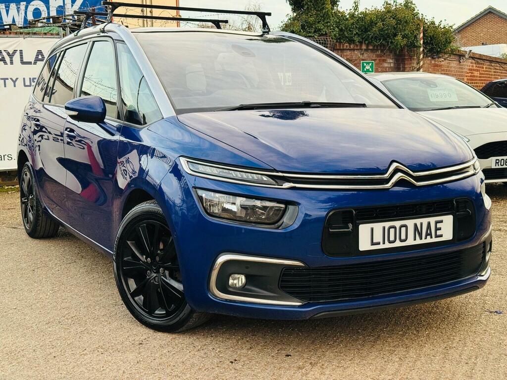Citroen Grand C4 Picasso Mpv 1.6 Bluehdi Flair Eat6 Euro 6 Ss 2018 Blue #2