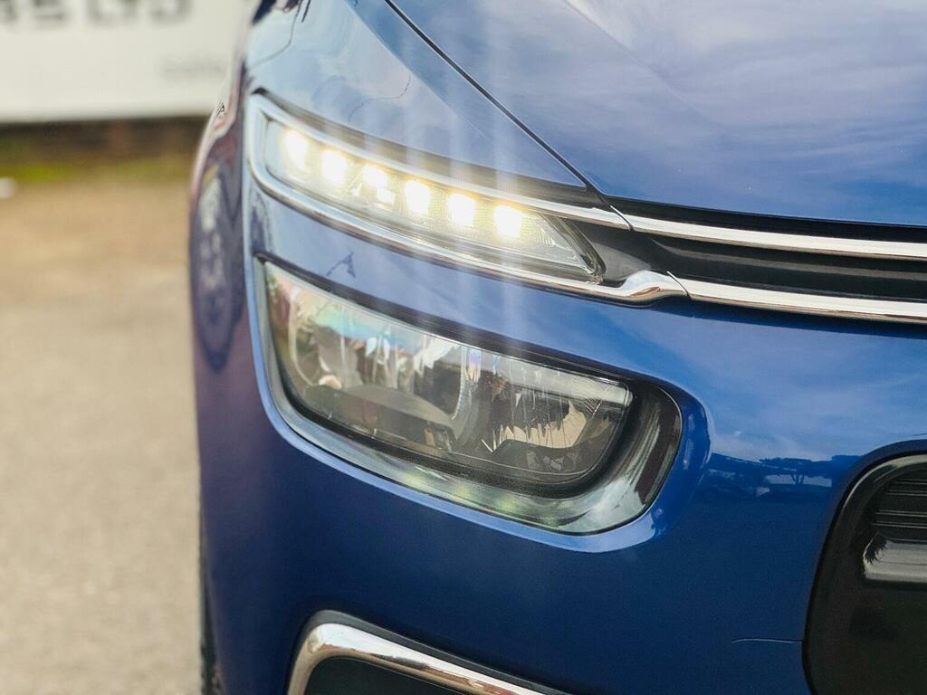 Citroen Grand C4 Picasso Mpv 1.6 Bluehdi Flair Eat6 Euro 6 Ss 2018 Blue #4