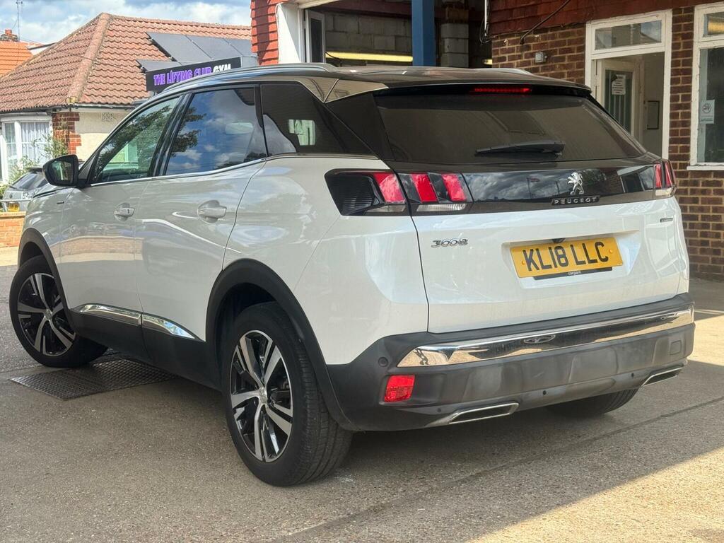 Peugeot 3008 1.5 Bluehdi Gt Line Eat Euro 6 Ss White #4