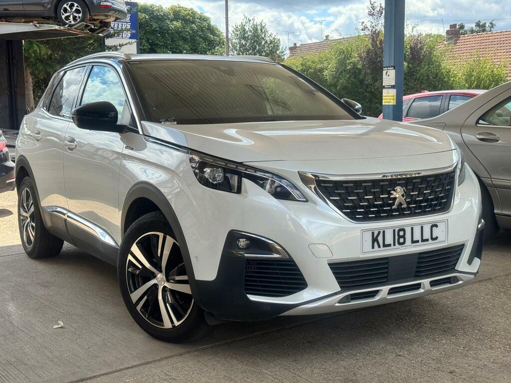 Peugeot 3008 1.5 Bluehdi Gt Line Eat Euro 6 Ss White