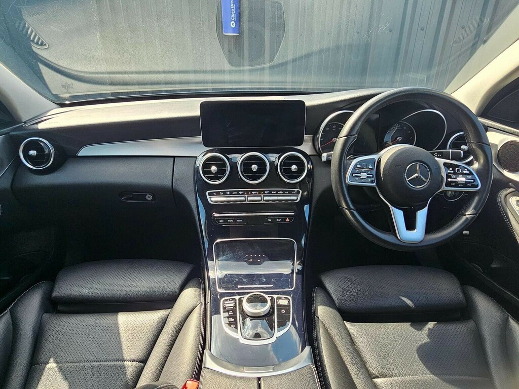 Mercedes-Benz C Class Saloon 1.5 C200 Mhev Eq Boost Sport G-tronic Euro AP68WZD Black #3