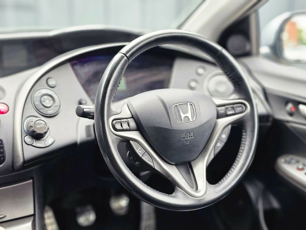 Honda Civic Hatchback 2.2 I-ctdi Ex 200959 Silver #4