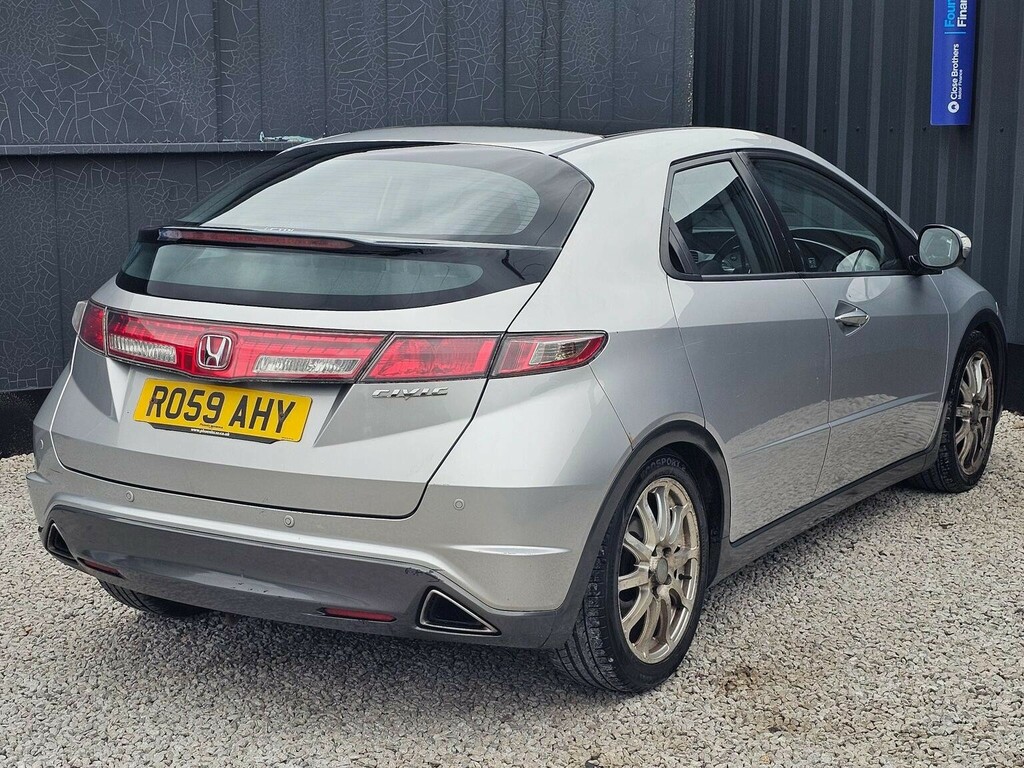 Honda Civic Hatchback 2.2 I-ctdi Ex 200959 Silver #2