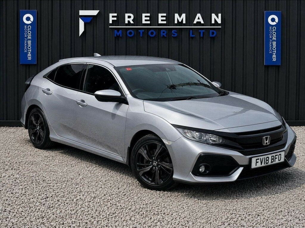 Honda Civic Hatchback 1.6 I-dtec Sr Euro 6 Ss 201818 FV18BFO Silver