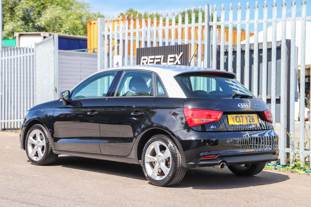 Audi A1 Sportback Tdi Sport YC17YZB Black #3