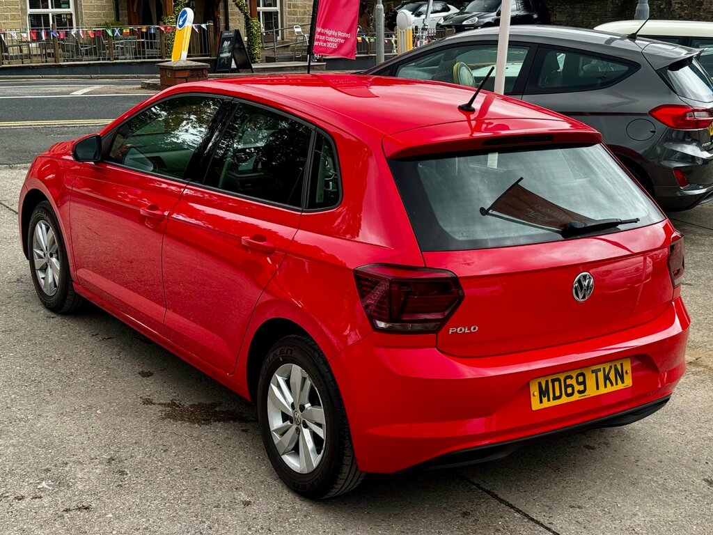 Volkswagen Polo 1.0 Evo Se Hatchback Euro 6 Ss MD69TKN Red #6