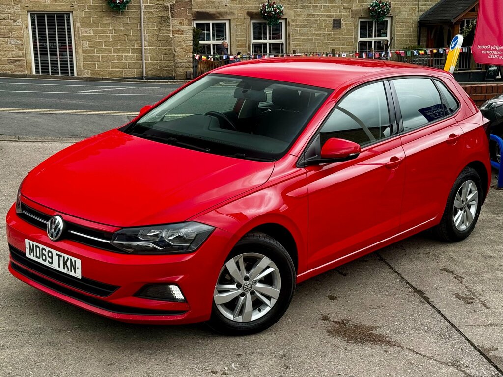 Volkswagen Polo 1.0 Evo Se Hatchback Euro 6 Ss MD69TKN Red #2