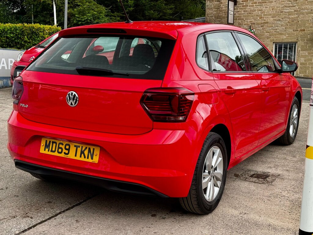 Volkswagen Polo 1.0 Evo Se Hatchback Euro 6 Ss MD69TKN Red #4