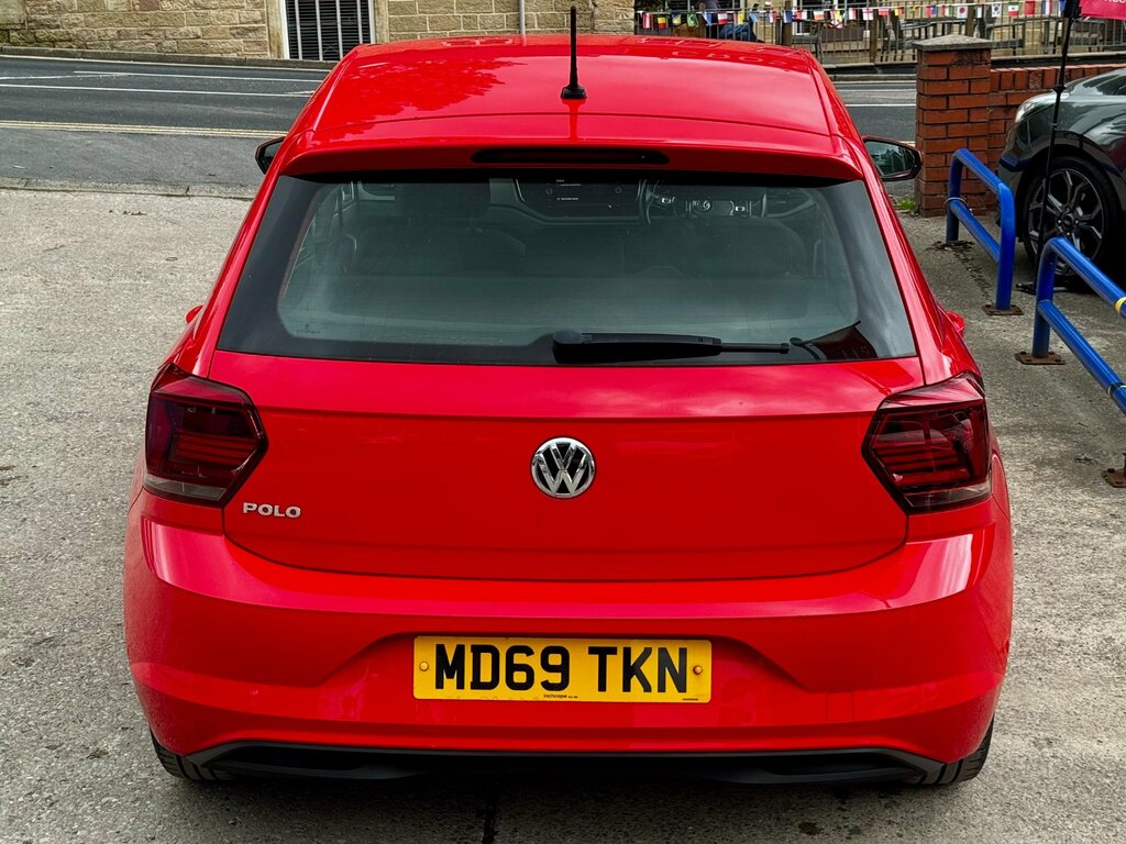 Volkswagen Polo 1.0 Evo Se Hatchback Euro 6 Ss MD69TKN Red #5