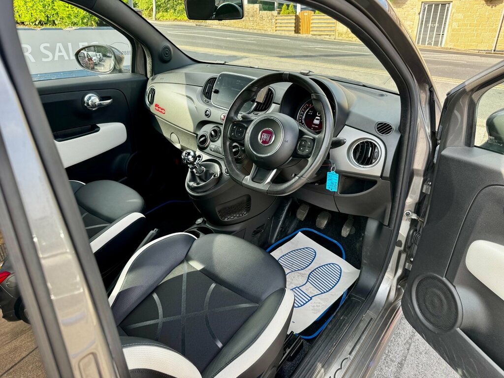 Fiat 500 S Hatchback White #9