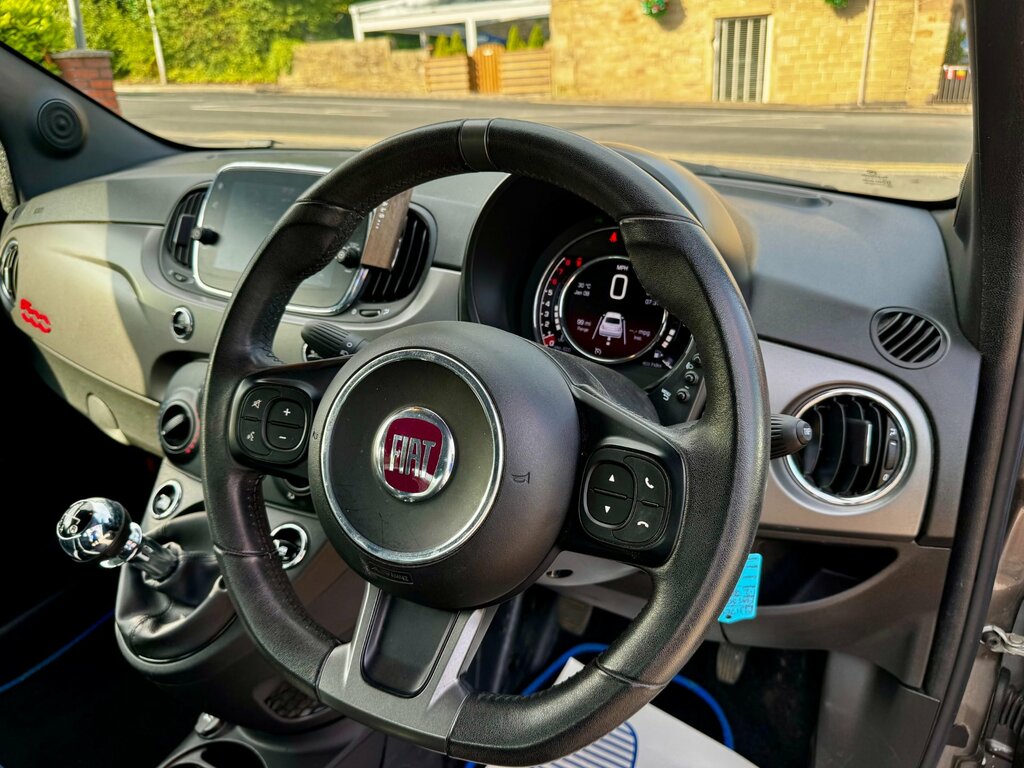 Fiat 500 S Hatchback White #10