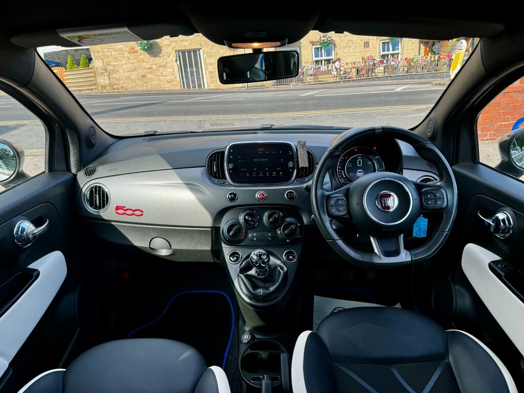 Fiat 500 1.2 S Hatchback Euro 6 Ss 69 Grey #3