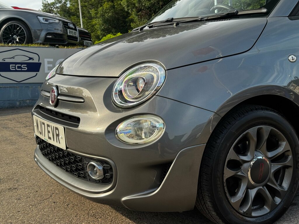 Fiat 500 S Hatchback White #25
