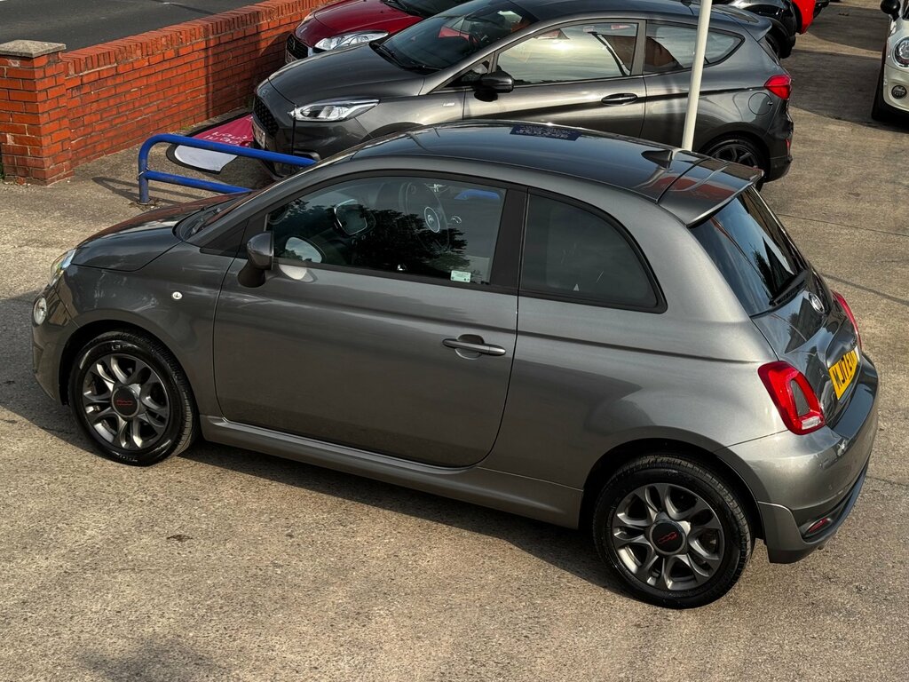 Fiat 500 1.2 S Hatchback Euro 6 Ss 69 Grey #6