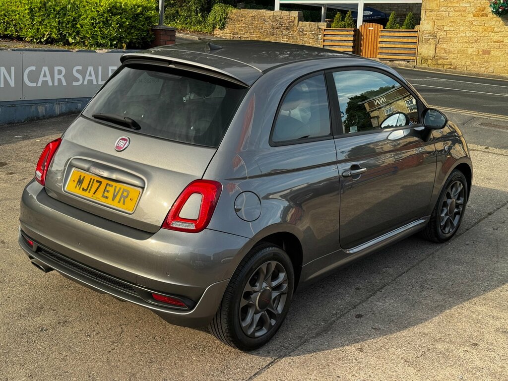 Fiat 500 1.2 S Hatchback Euro 6 Ss 69 Grey #4
