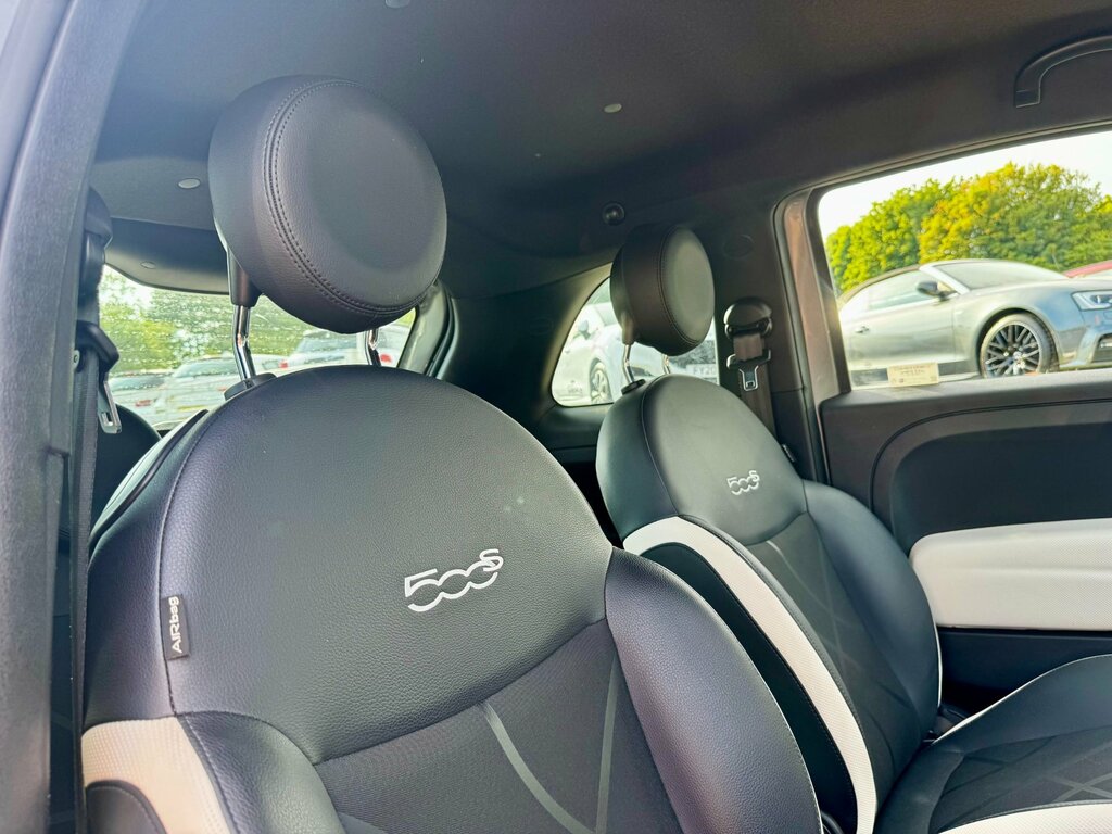 Fiat 500 S Hatchback White #7