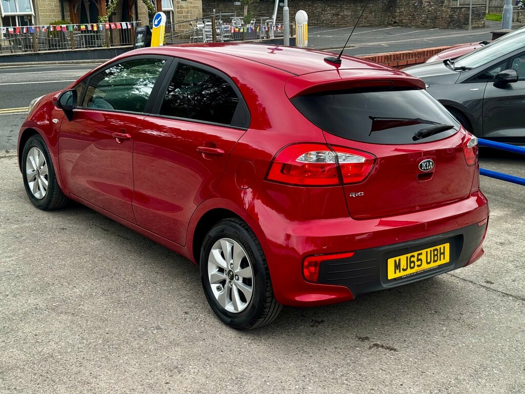 Kia RIO 1.25 Sr7 Hatchback Euro 6 84 Bh Red #4