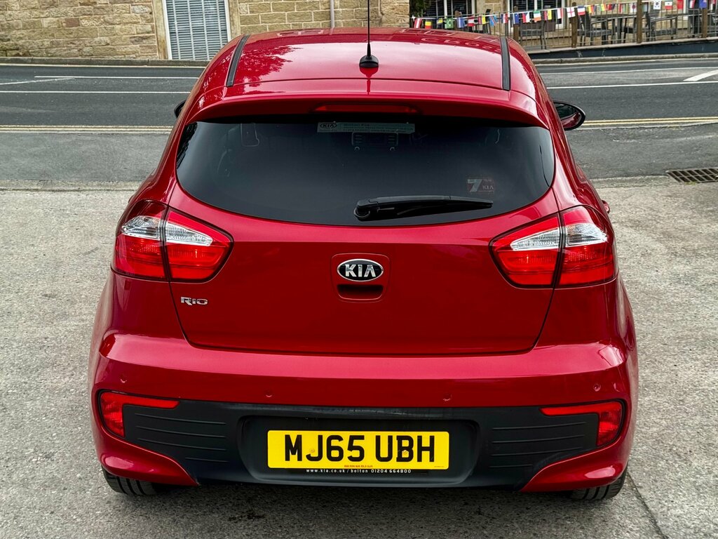Kia RIO 1.25 Sr7 Hatchback Euro 6 84 Bh Red #5