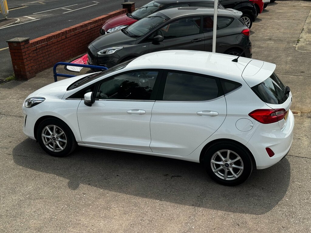 Ford Fiesta St-line White #61
