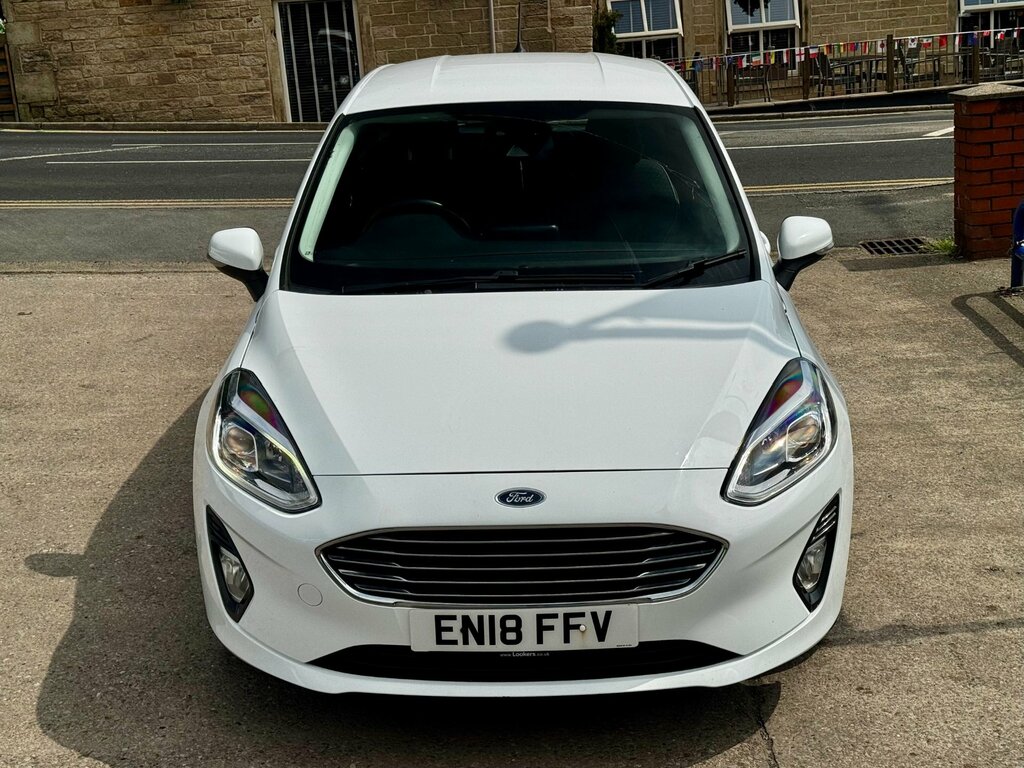Ford Fiesta St-line White #1