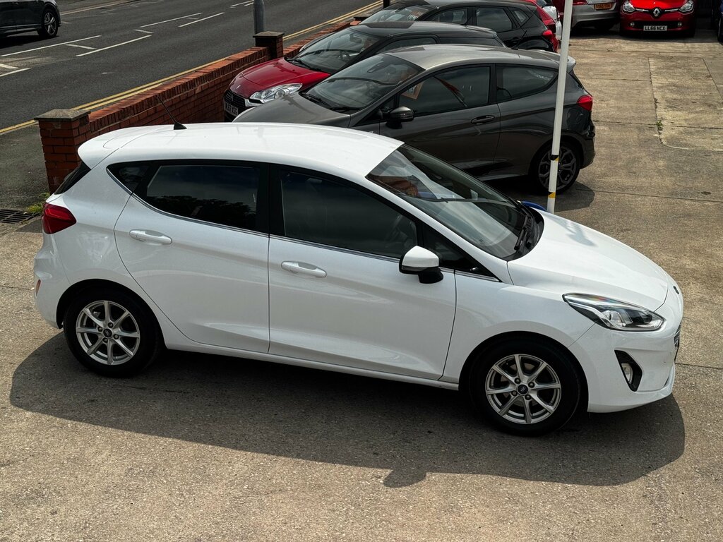 Ford Fiesta St-line White #65
