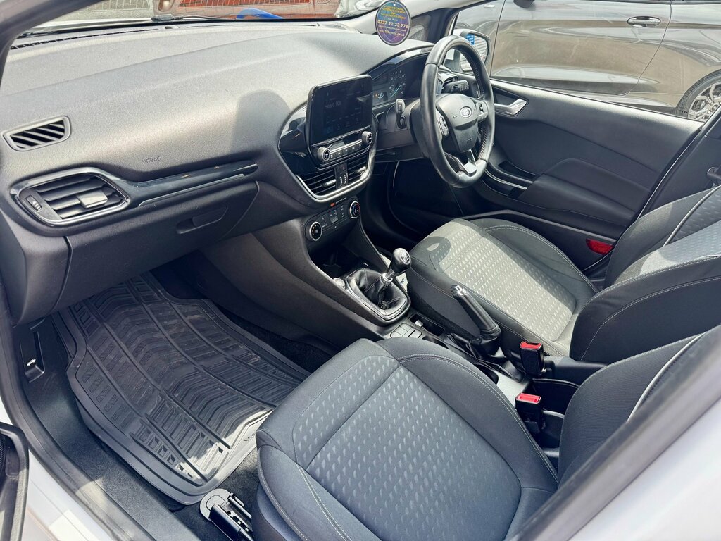 Ford Fiesta St-line White #55
