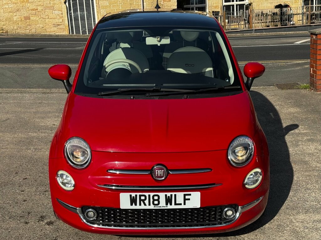 Fiat 500 1.2 Lounge Hatchback Euro 6 Ss Red